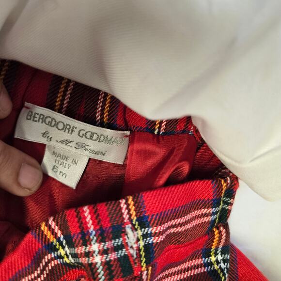 Bergdorf Goodman Baby Outfit size 6M - Made in Italy - Cashmere Blend Sweater - Picture 6 of 11